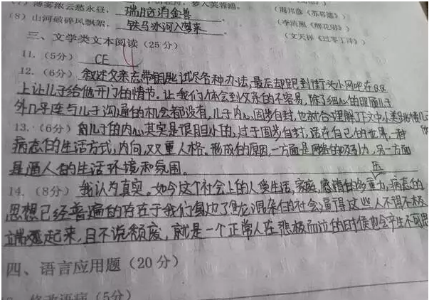 转疯：阅卷老师最讨厌的几种字体！你有没有中弹？