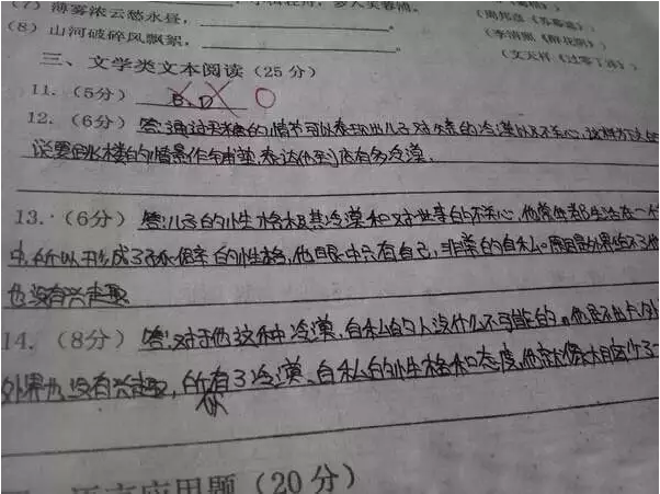 转疯：阅卷老师最讨厌的几种字体！你有没有中弹？