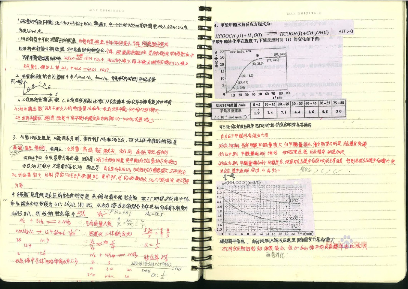 衡水中学状元手写笔记[化学]