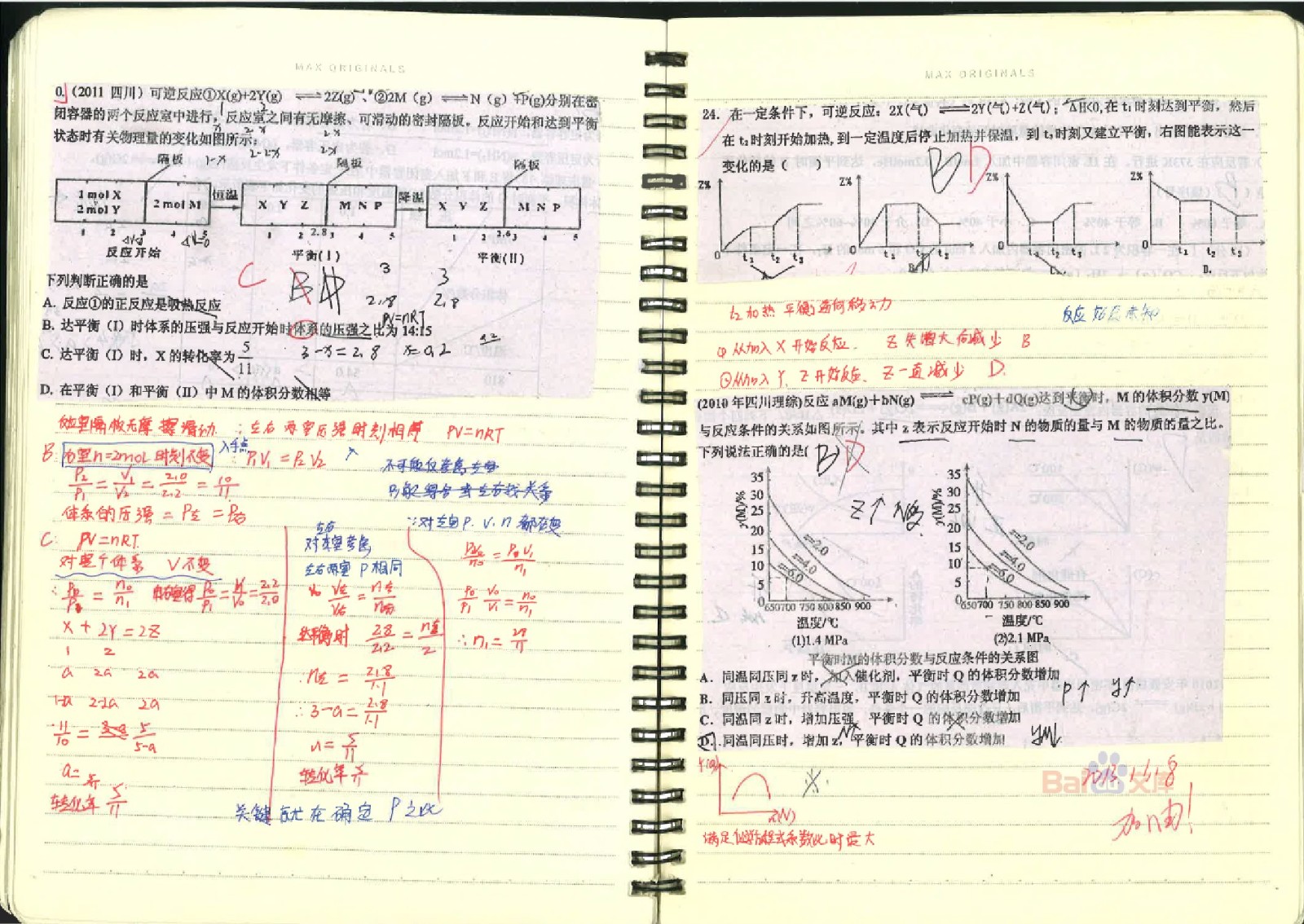 衡水中学状元手写笔记[化学]