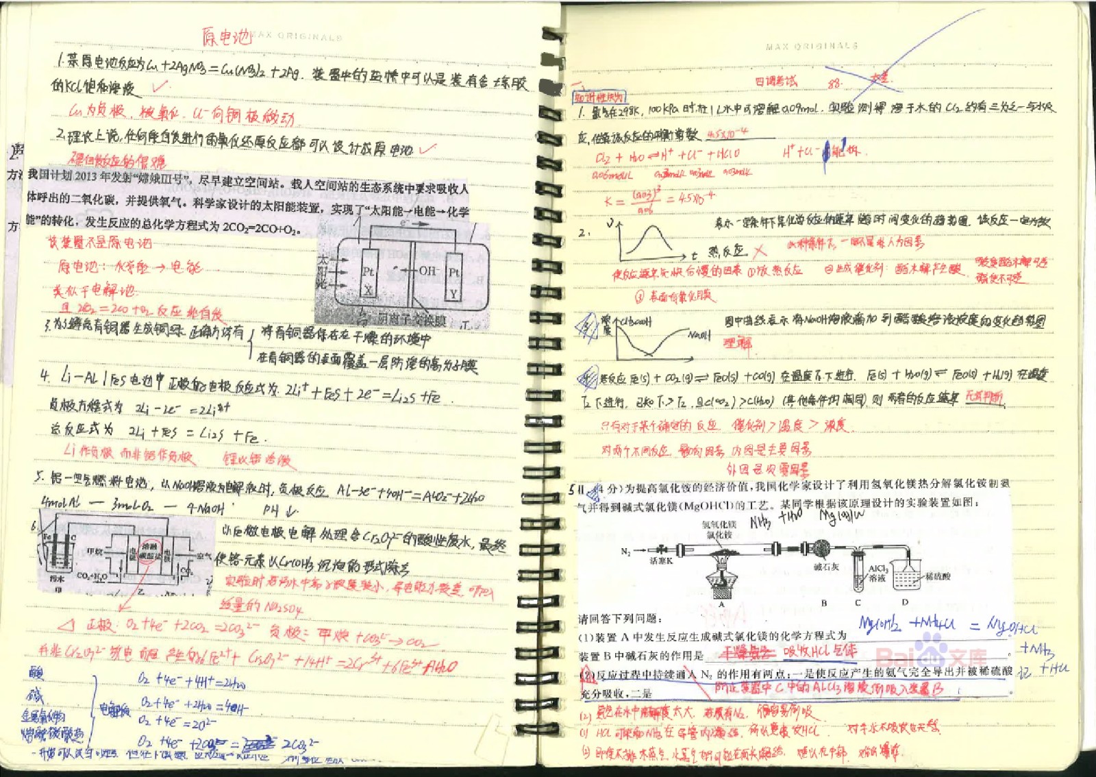 衡水中学状元手写笔记[化学]