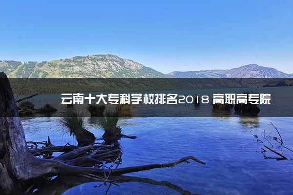 云南十大专科学校排名2018 高职高专院校排名前十