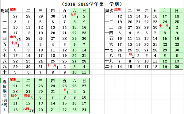 2019华东交通大学寒假放假时间 什么时候放寒假