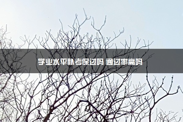 学业水平补考保过吗 通过率高吗