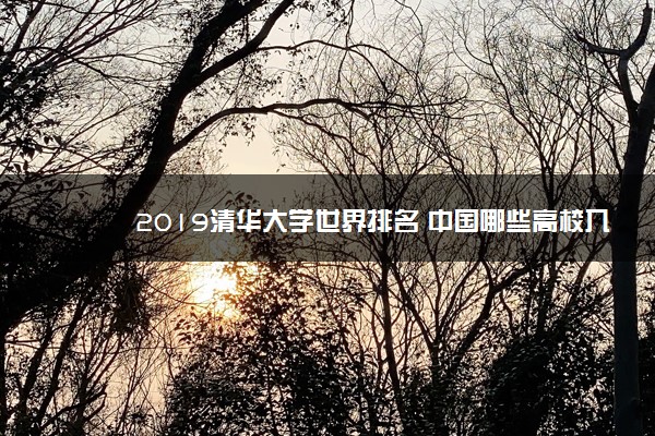 2019清华大学世界排名 中国哪些高校入围世界500强