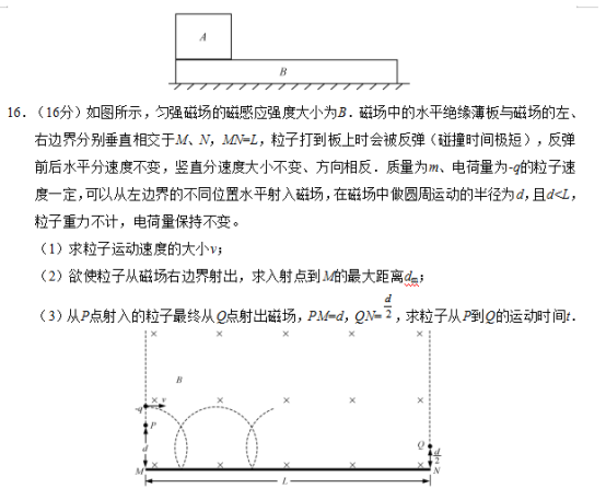 2019江苏高考物理试题及答案【word真题试卷】