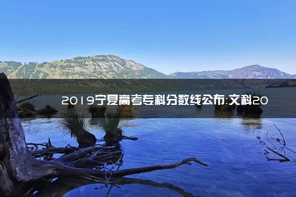 2019宁夏高考专科分数线公布：文科200 理科200