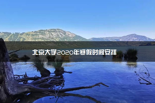 北京大学2020年寒假时间安排