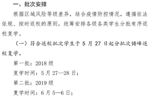 2020眉山药科职业学院春季开学时间