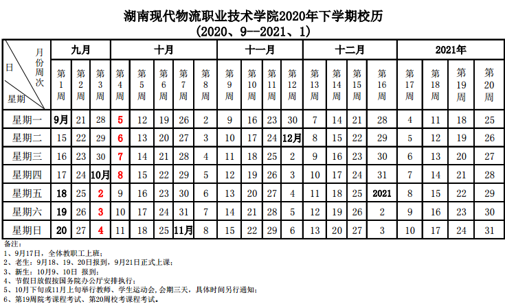 湖南2020大学什么时候开学