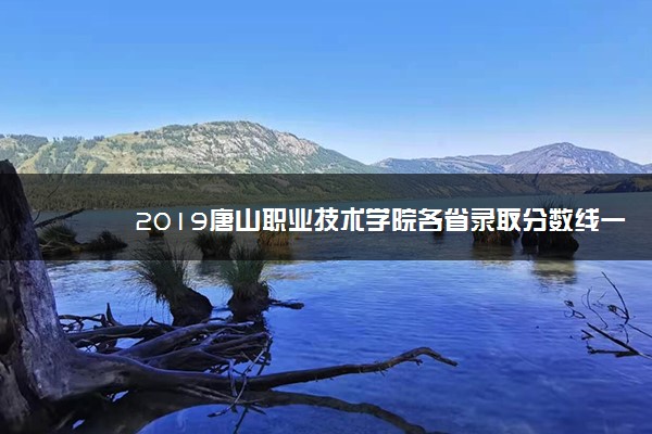 2019唐山职业技术学院各省录取分数线一览表