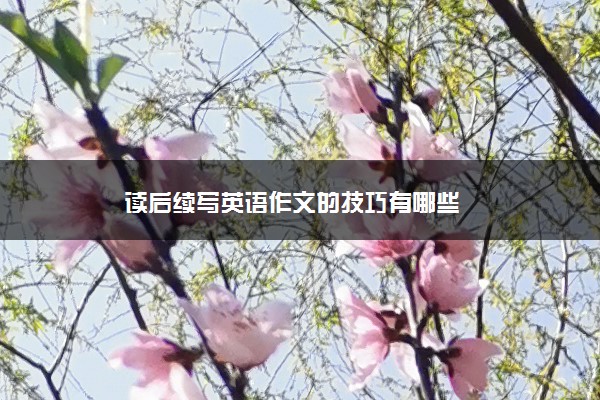 读后续写英语作文的技巧有哪些