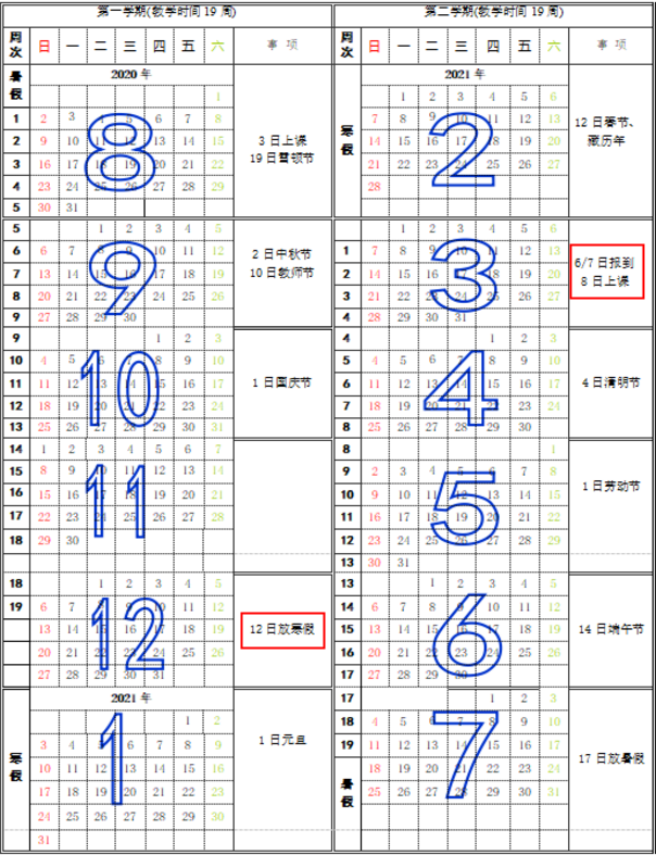 2021西藏各高校寒假放假及开学时间