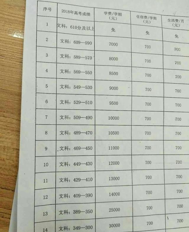 廉江市实验学校复读学费是多少钱