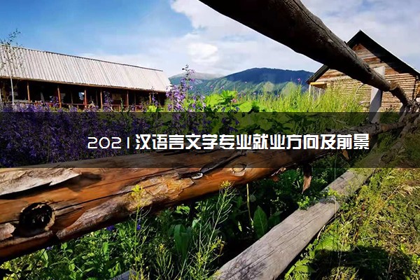 2021汉语言文学专业就业方向及前景