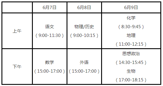 江苏2021高考考试安排和录取工作实施方案 怎么录取