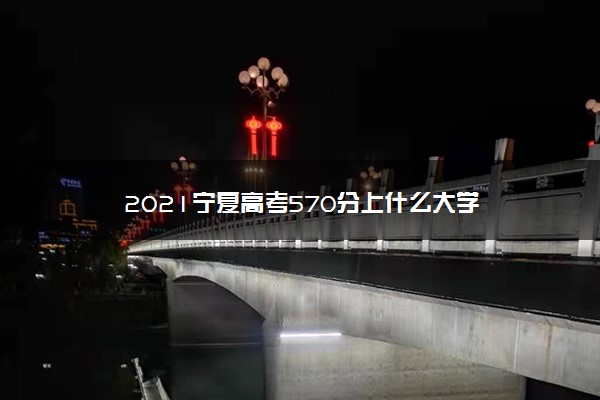 2021宁夏高考570分上什么大学