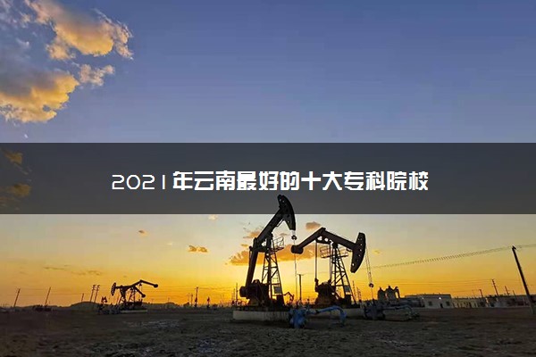 2021年云南最好的十大专科院校