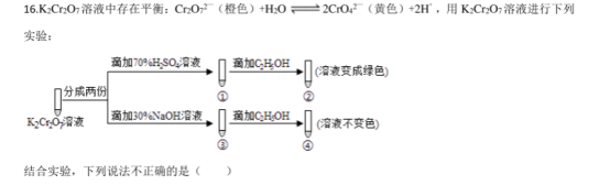 2021河北衡水高考押题冲刺模拟化学试卷【含答案】