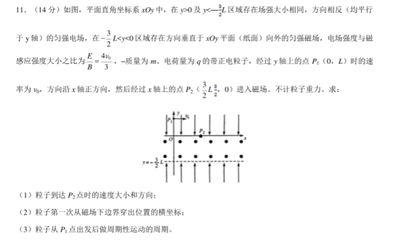 2021高考考前押题冲刺物理试卷