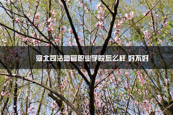 河北司法警官职业学院怎么样 好不好