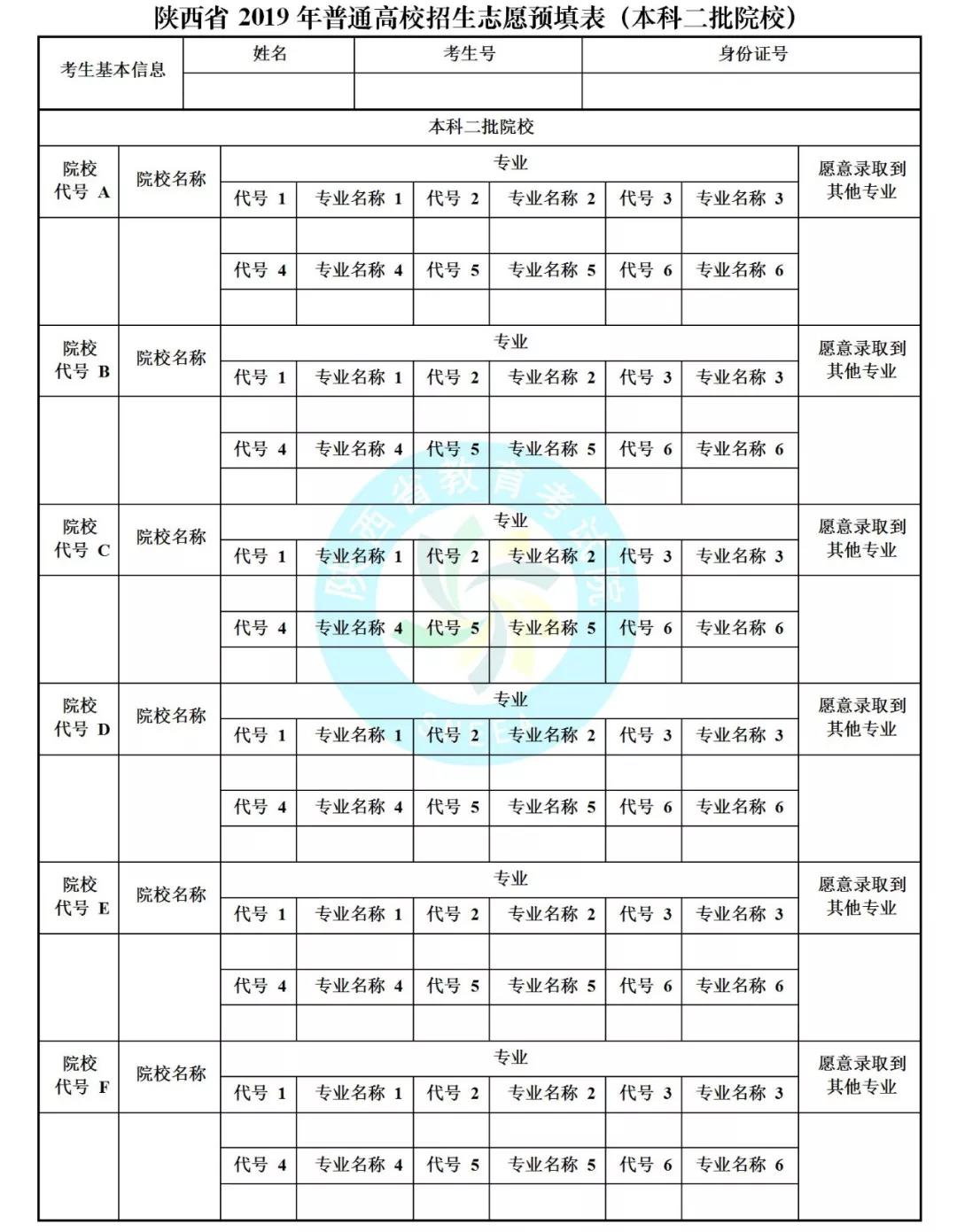 2019年陕西本科二批志愿填报时间为7月25日8时至7月27日8时