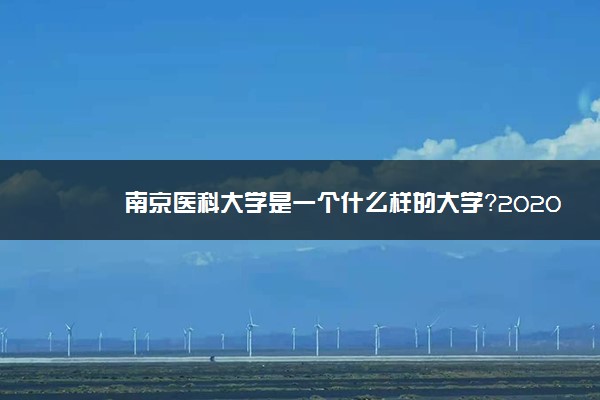 南京医科大学是一个什么样的大学？2020年南京医科大学介绍