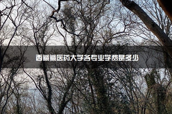 西藏藏医药大学各专业学费是多少