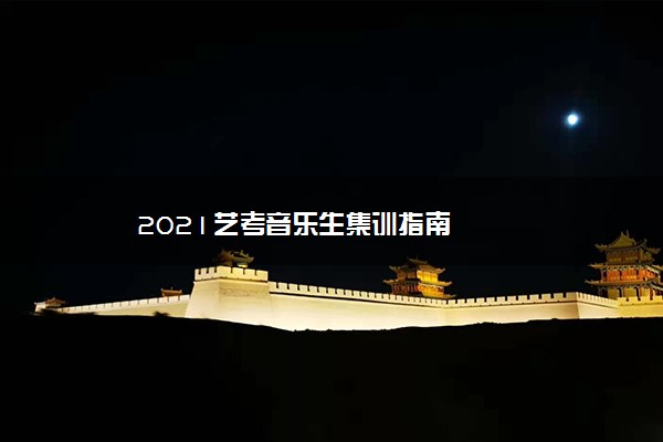 2021艺考音乐生集训指南