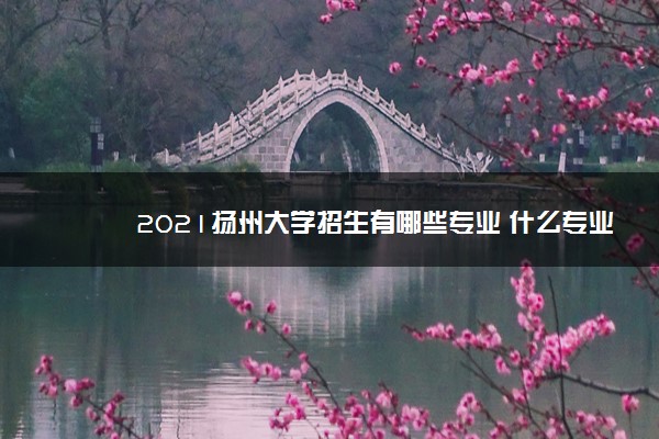 2021扬州大学招生有哪些专业 什么专业就业好