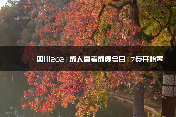 四川2021成人高考成绩今日17点开始查询