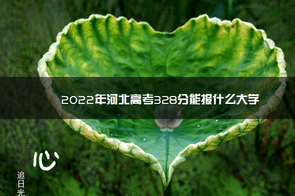 2022年河北高考328分能报什么大学 328分能上哪些院校