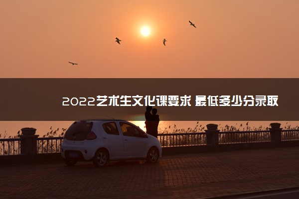 2022艺术生文化课要求 最低多少分录取