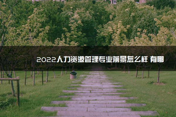 2022人力资源管理专业前景怎么样 有哪些好大学