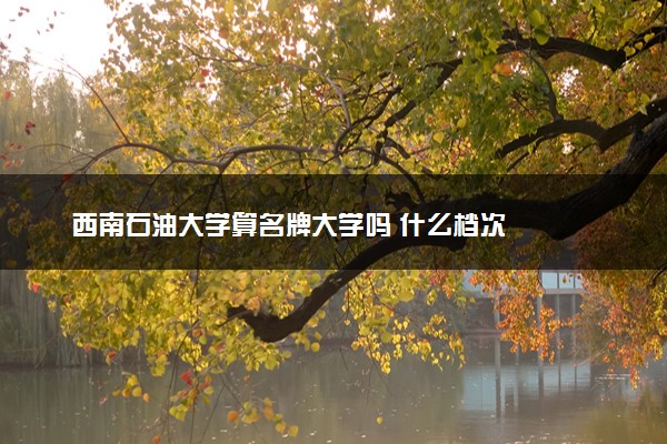 西南石油大学算名牌大学吗 什么档次