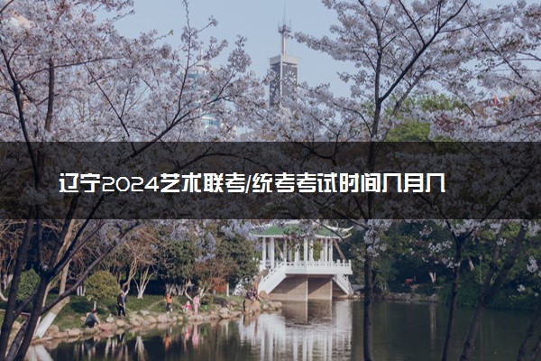 辽宁2024艺术联考/统考考试时间几月几号 具体考试时间安排