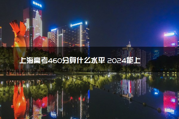 上海高考460分算什么水平 2024能上哪些大学