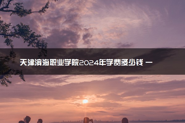 天津滨海职业学院2024年学费多少钱 一年各专业收费标准