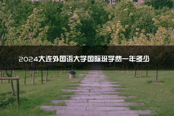 2024大连外国语大学国际班学费一年多少 招生条件