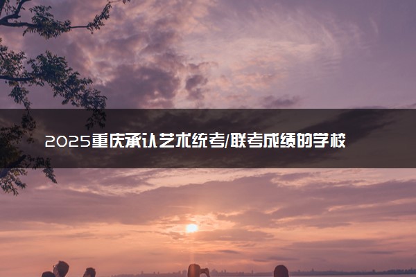 2025重庆承认艺术统考/联考成绩的学校及专业 最新汇总