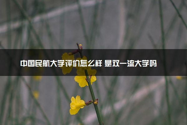 中国民航大学评价怎么样 是双一流大学吗