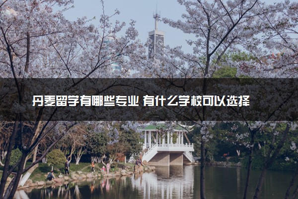 丹麦留学有哪些专业 有什么学校可以选择