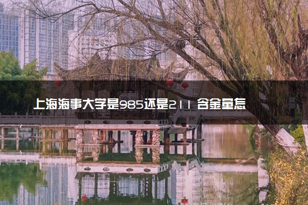 上海海事大学是985还是211 含金量怎么样