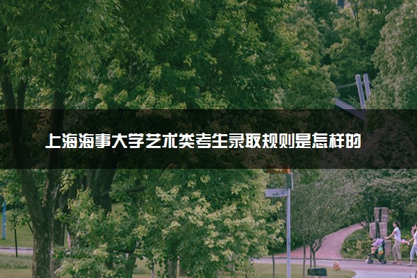 上海海事大学艺术类考生录取规则是怎样的 有哪些要求