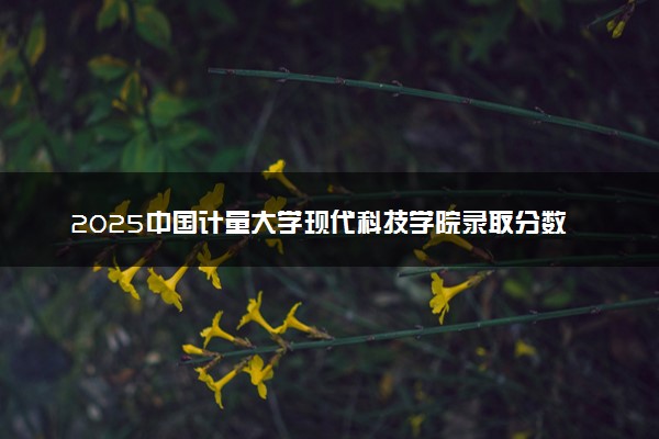 2025中国计量大学现代科技学院录取分数线是多少 各省最低分数线汇总