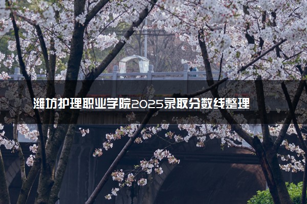 潍坊护理职业学院2025录取分数线整理 最低多少分可以考上