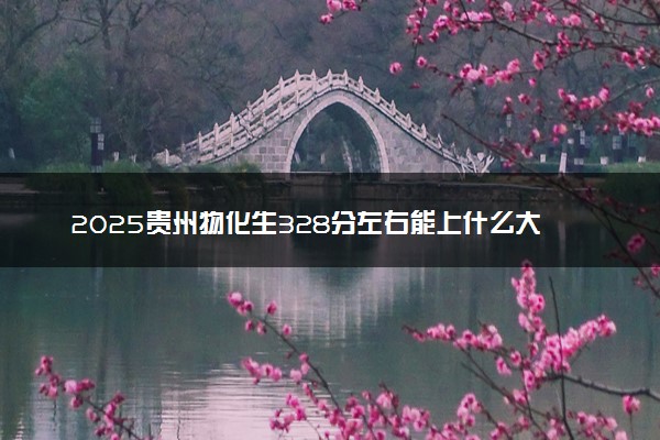 2025贵州物化生328分左右能上什么大学 可以报考的院校名单