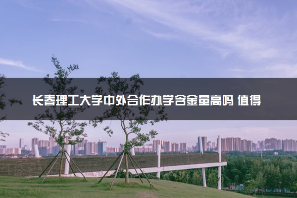 长春理工大学中外合作办学含金量高吗 值得报考吗