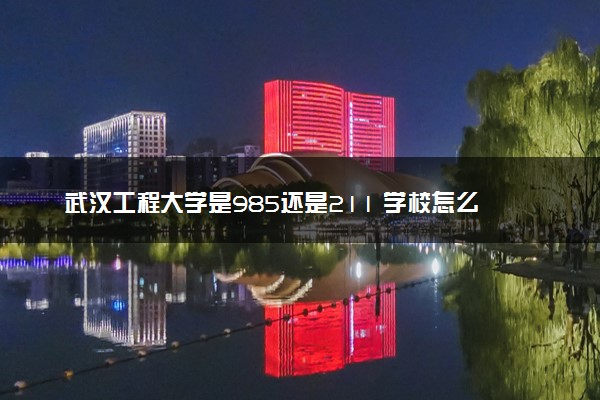 武汉工程大学是985还是211 学校怎么样