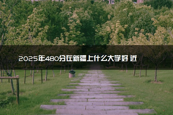 2025年480分在新疆上什么大学好 近三年录取分数线是多少